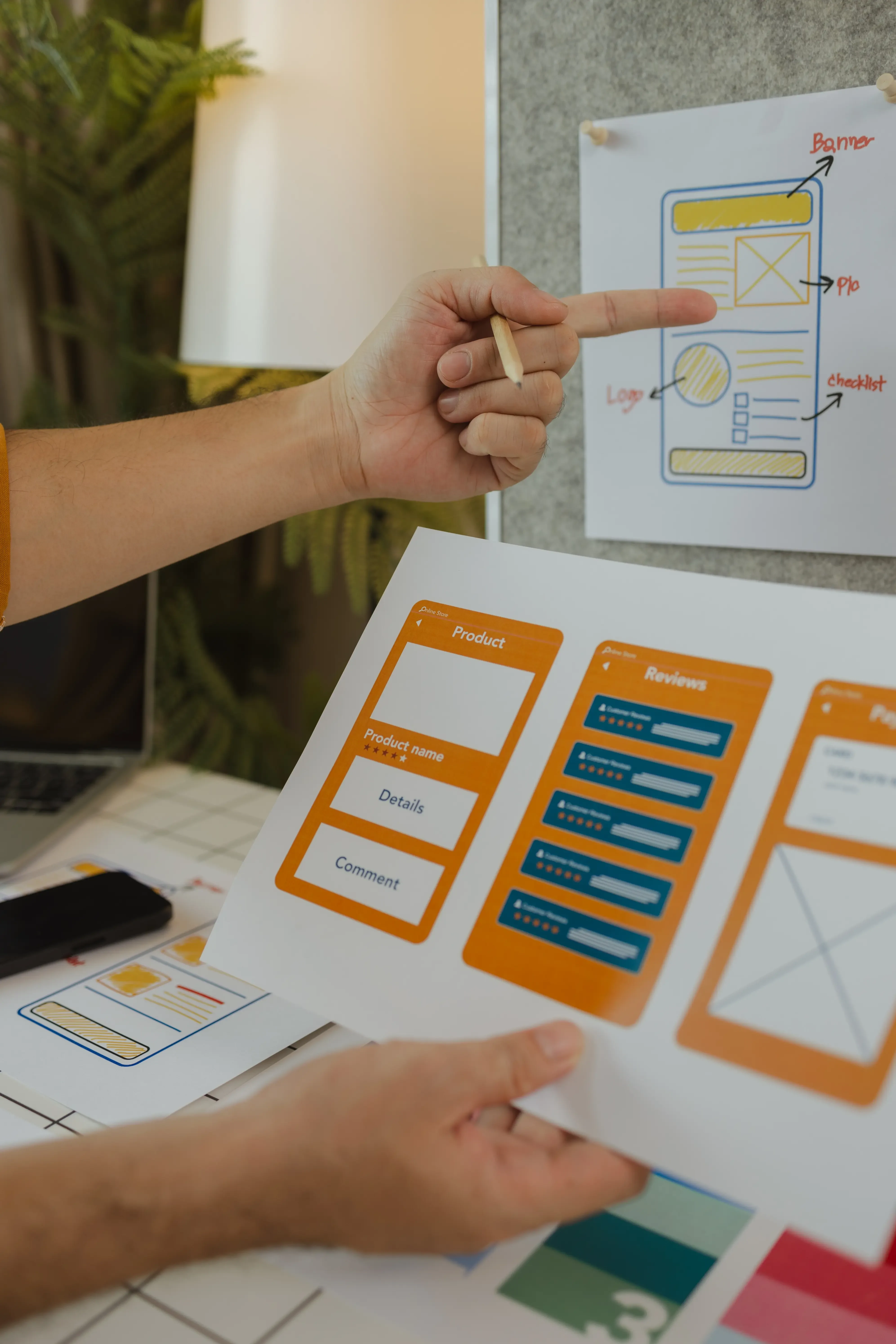Planificación en wireframe para un sitio web enfocado en la conversión
